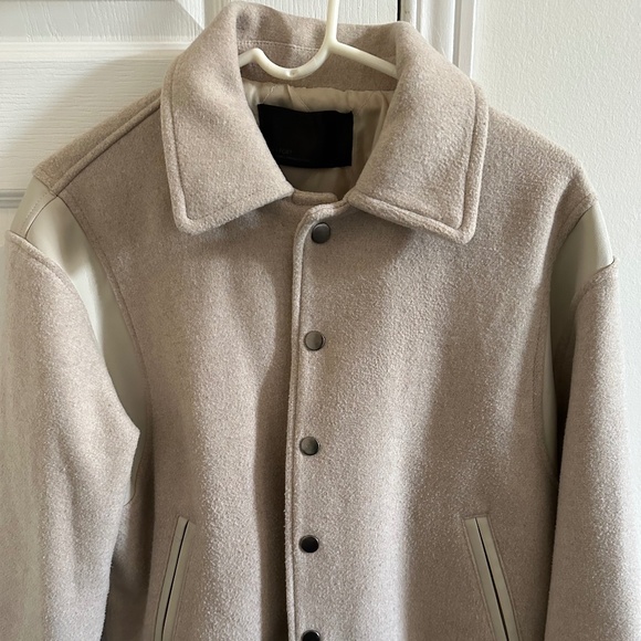 Oak + Fort Varsity Bomber Jacket - Picture 8 of 13